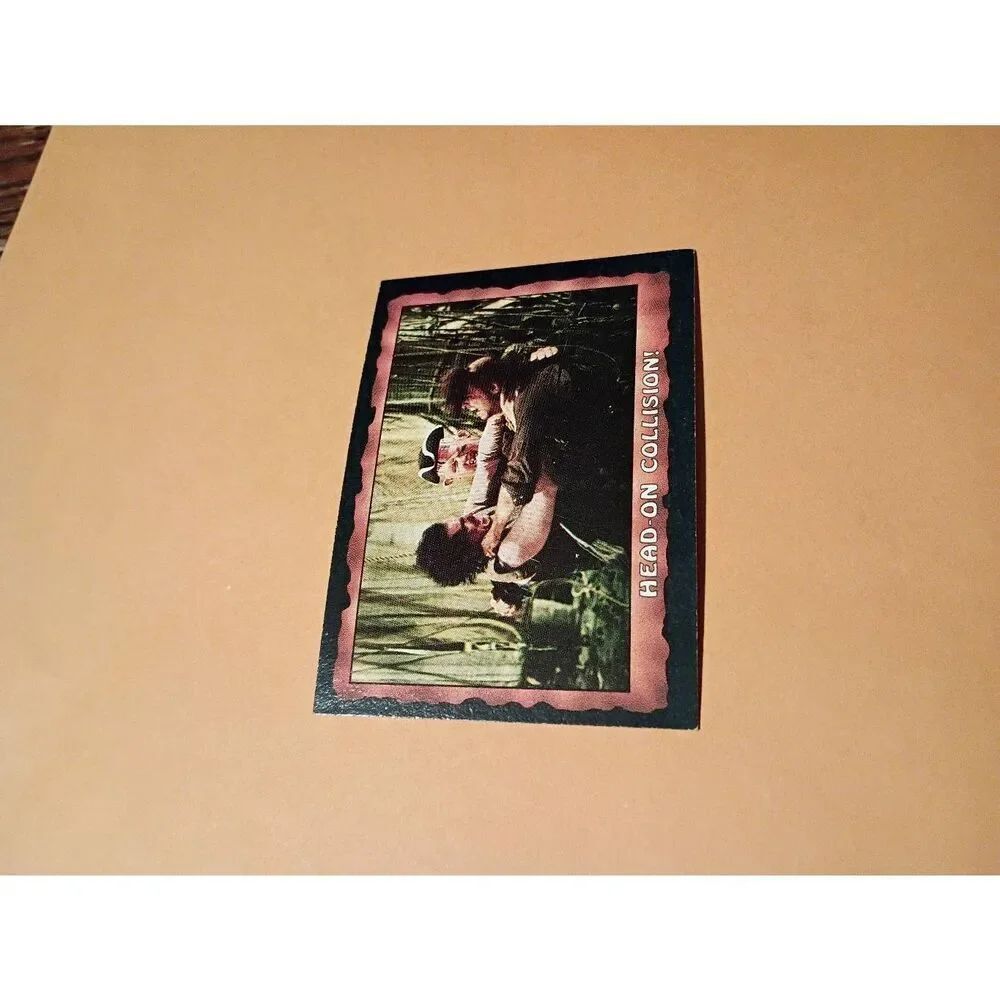 Vintage 1985 Warner Bros Topps Gum Goonies Trading Card #60 Head On Collision